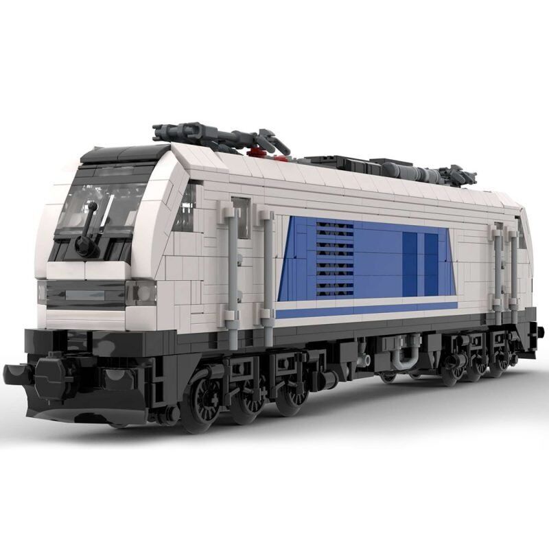 MOC-102558 BR 159 - Eurodual Hybrid Locomotive 1319 Parts Building Blocks Toys Set