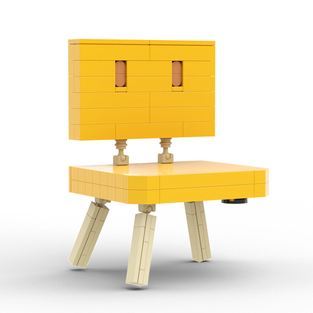C9417 Three-legged Chair Main Character 119 Parts from Anime Film Gift-ZITIANYOUBUILD