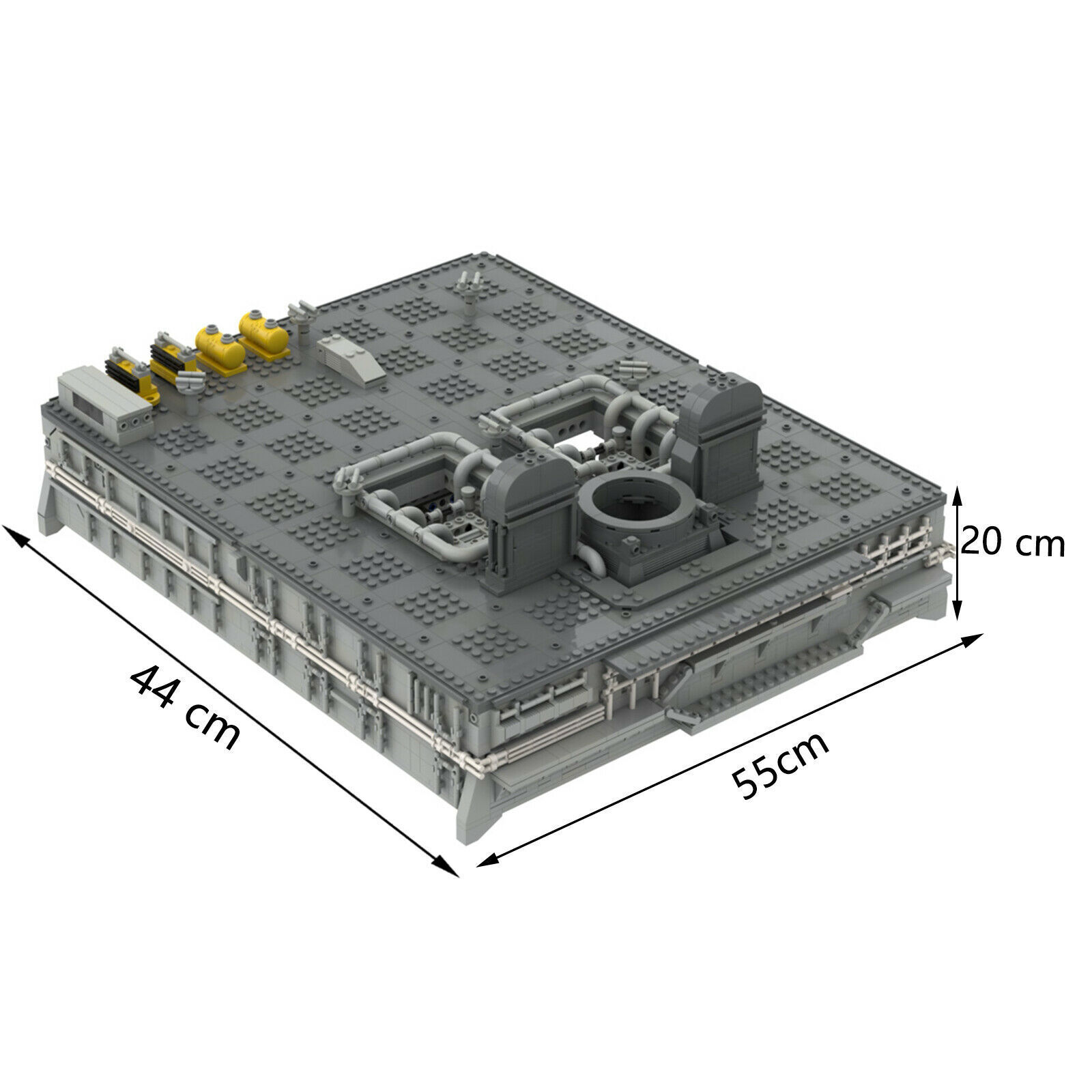 C4610 Space Shuttle Launch Pad 2693 Parts for 10231 Space Shuttle Expedition-ZITIANYOUBUILD