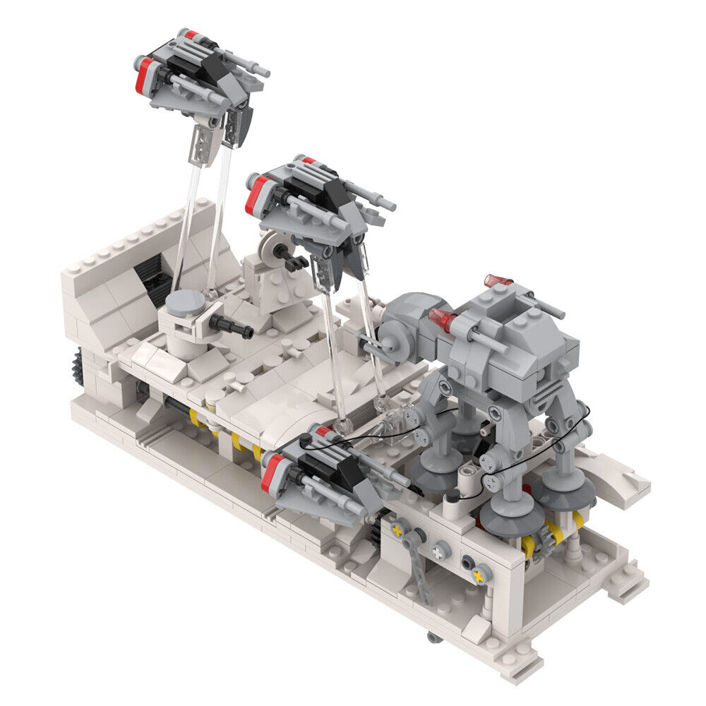 C5078 Most Famous Battle Scene with Shuttle Machine 615 Parts for Collectio-ZITIANYOUBUILD