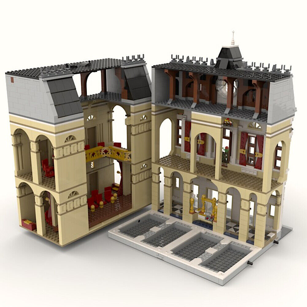MOC-98927 Modular The Royal Opera Building Classical Architecture 6633 Parts-ZITIANYOUBUILD