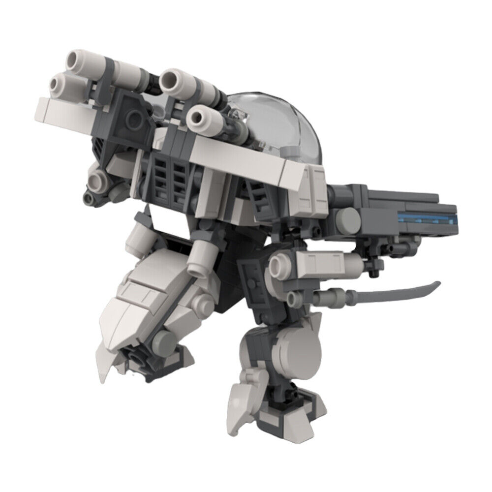 Custom MOC: C7788 AF-03 War Machine Mech Model 300 Parts Gift for Christmas-ZITIANYOUBUILD