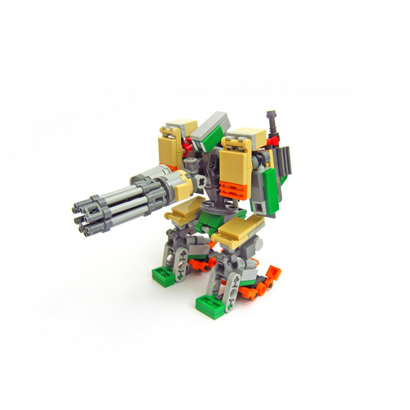 Custom MOC: MOC-659 Bastion Model with Movable Hands and Feet Gift for Christmas-ZITIANYOUBUILD