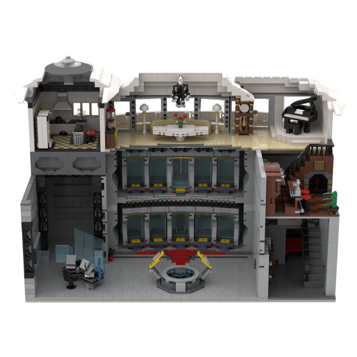C4929 Hall of Armor / Base from Movie Building Toys Set 5021 Parts Gift-ZITIANYOUBUILD