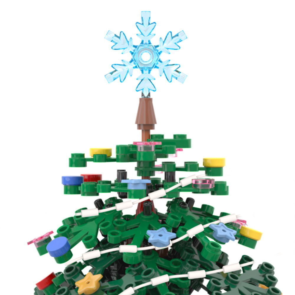 C5179 Mini Christmas Tree for DIY Kids Gifts 182 Parts & Building Toys-ZITIANYOUBUILD