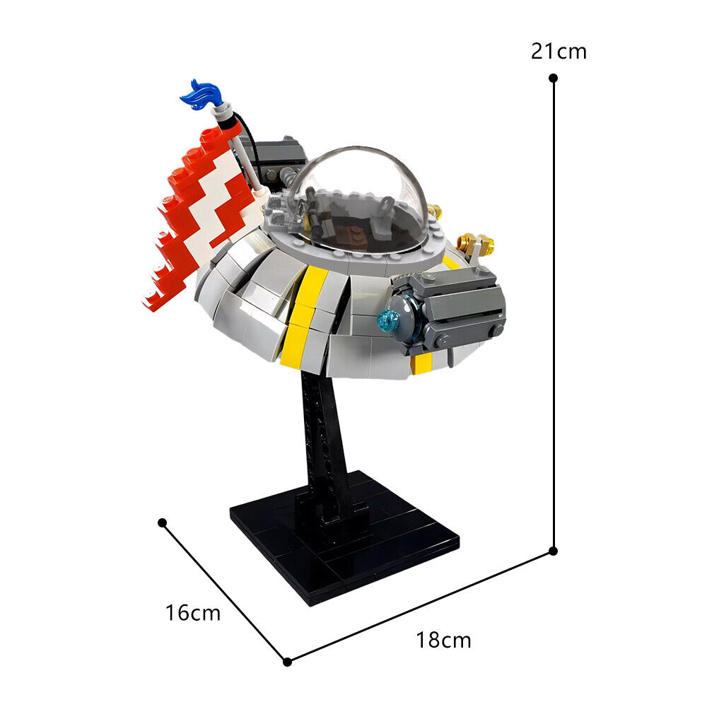 C9233 The Space Cruiser / Interdisciplinary Vehicle Spaceship 554 Parts-ZITIANYOUBUILD