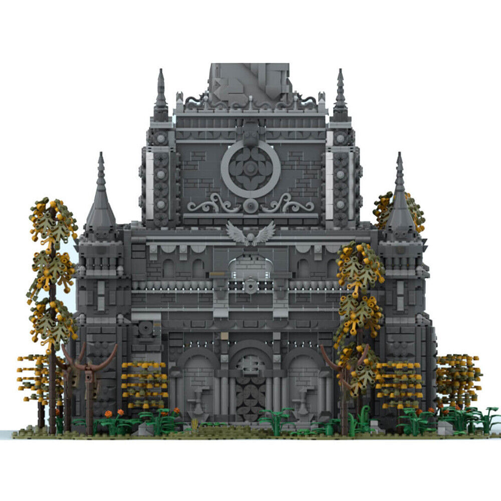 MOC-146619 Hero's Grave with Interior Modular Building from Game 7403 Parts-ZITIANYOUBUILD