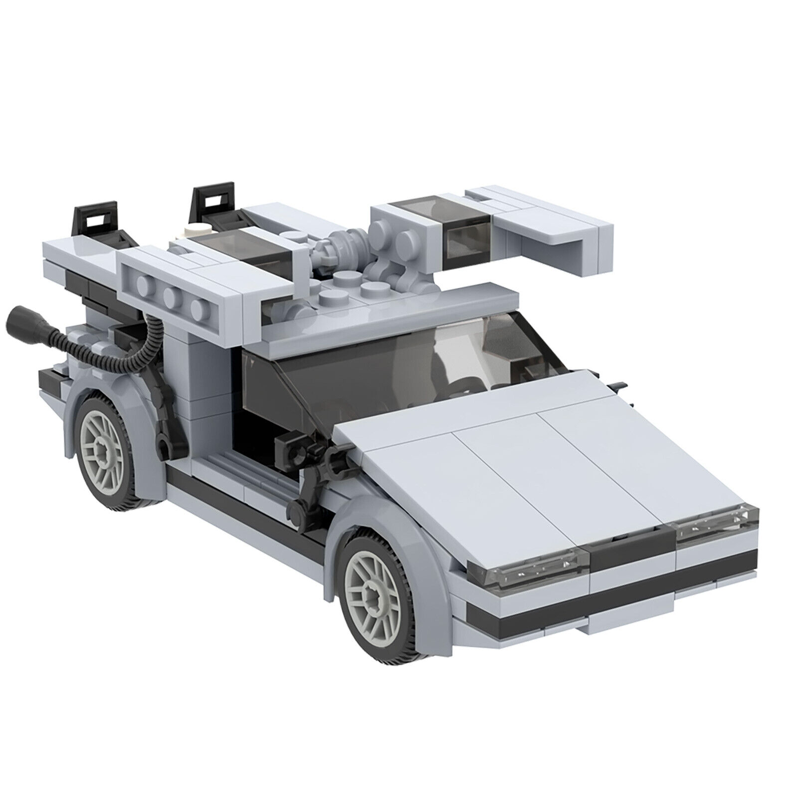 Custom MOC: C5299 D-e-l-or-e-a-n from Film with 211 Parts Gift for Christmas-ZITIANYOUBUILD