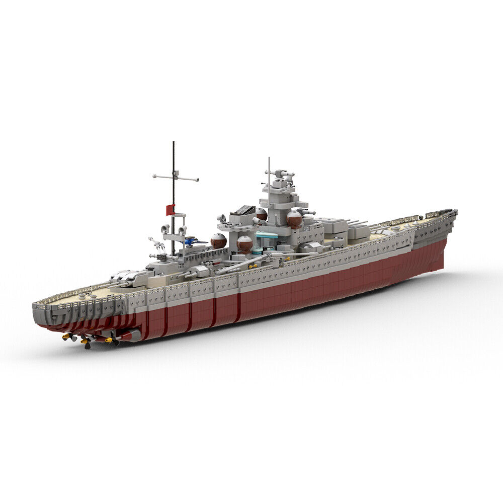 C7891 The Gneisenau Navy Battleship Ship Model 4694 Parts 1:200 Scale-ZITIANYOUBUILD