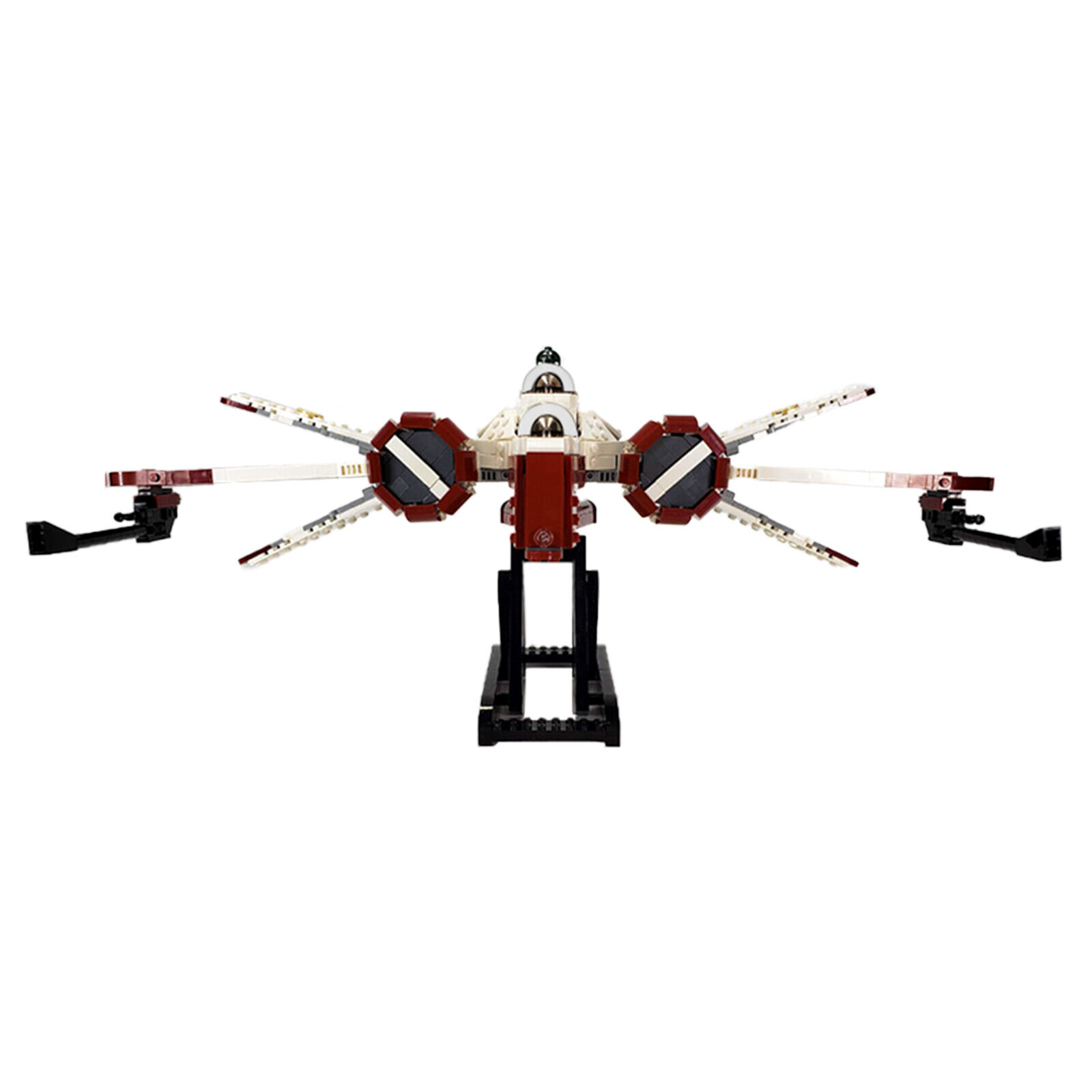 Custom MOC: C7257 ARC-170 Starfighter Set Model 1654 Parts Gift for Christmas-ZITIANYOUBUILD