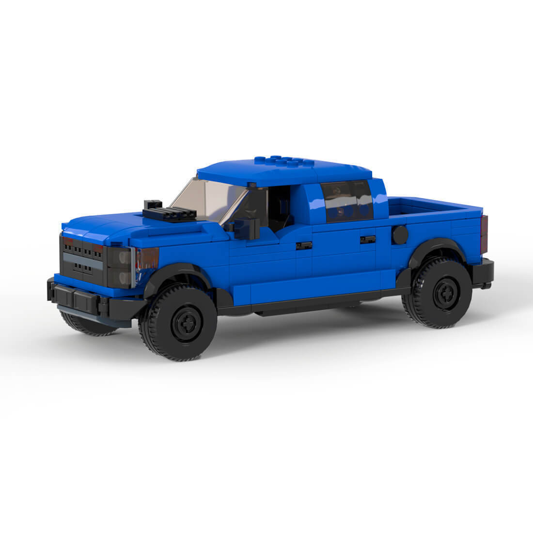 Custom MOC-113533 Off-Road Vehicle Model(Blue) 457 Parts Kids Gift for Christmas-ZITIANYOUBUILD