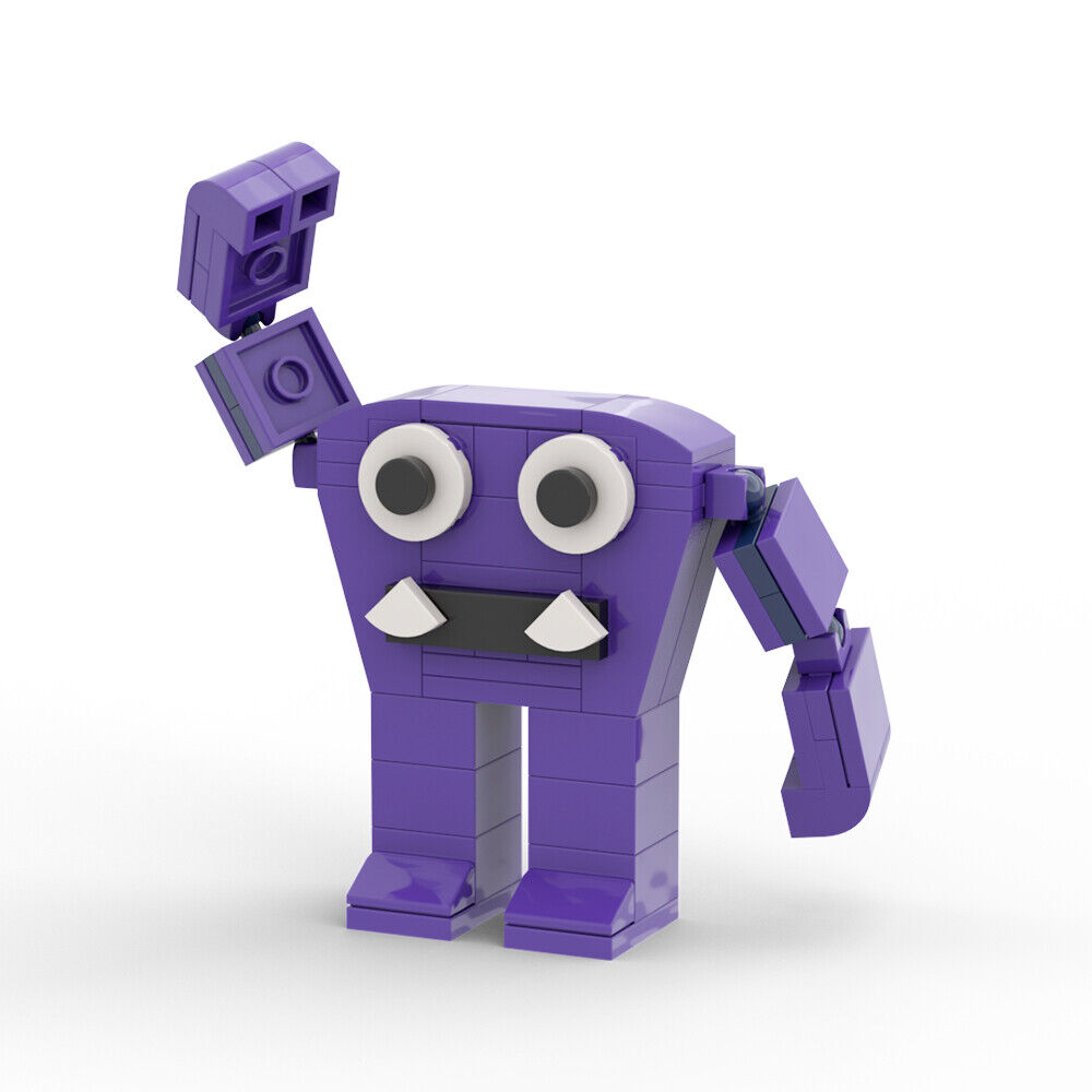 C9316Y04 Tiny Purple Monster Captain Building Toys 59 Parts Building Toys Set-ZITIANYOUBUILD