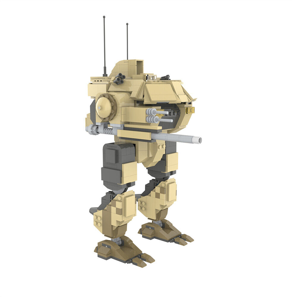 C7734 Medium Battle Mechanized Walker Bipedal GDI Combat Walker 752 Parts-ZITIANYOUBUILD