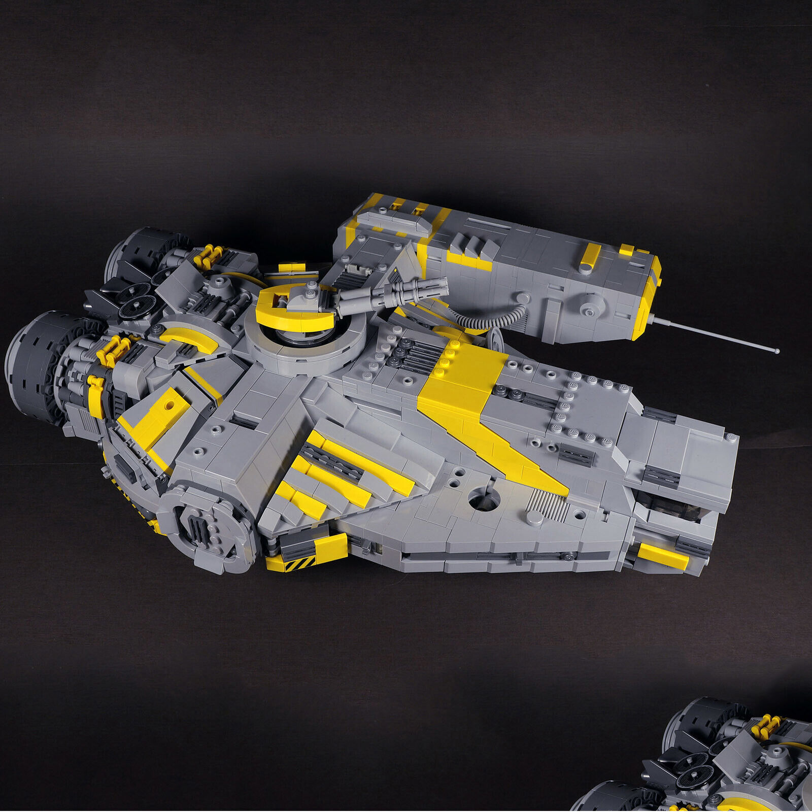 ZITIANYOUBUILD Custom MOC: C7628 XS - Stock Light Freighter Model 1745 Parts-ZITIANYOUBUILD