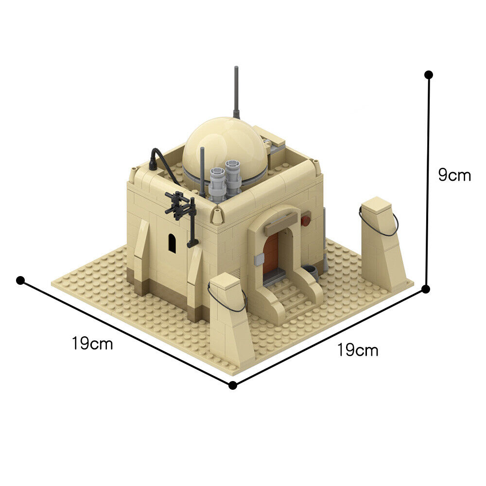 C5511 Modular Building: Tatooine Single House from Movie 601 Parts-ZITIANYOUBUILD