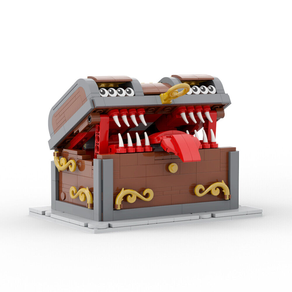 C7889Y02 Working Mechanical Box Monster Model from Video Game 682 Parts-ZITIANYOUBUILD