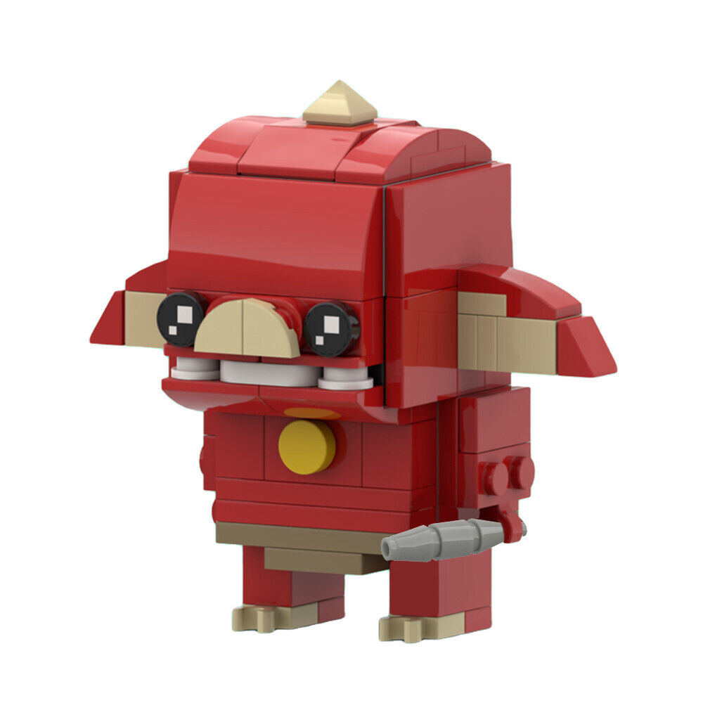 Custom MOC: C7932 Red Bokoblin Monster Model 98 Parts Gift for Christmas-ZITIANYOUBUILD