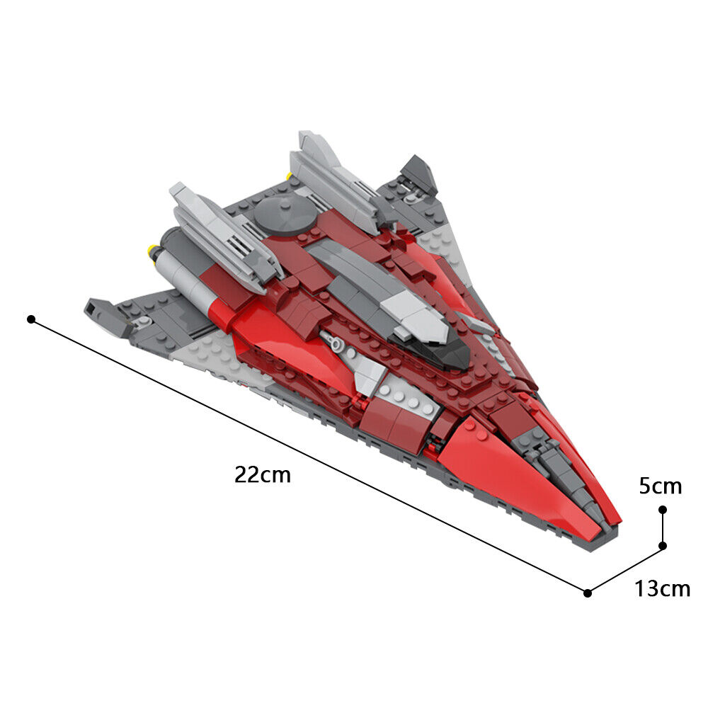 C6851 1:250 Elite Ship with Interior, Retracting Landing Gear 663 Parts-ZITIANYOUBUILD