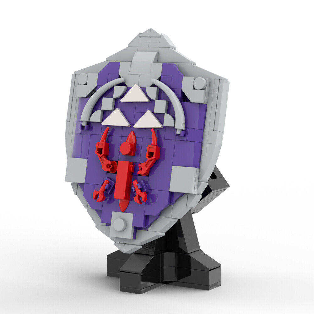 C9291 Game Shield / Traditional Shield with Display Stand 269 Parts-ZITIANYOUBUILD