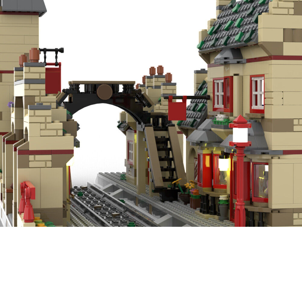 MOC-156778 Station Massive Extension from Movie about Magic 1395 Parts-ZITIANYOUBUILD
