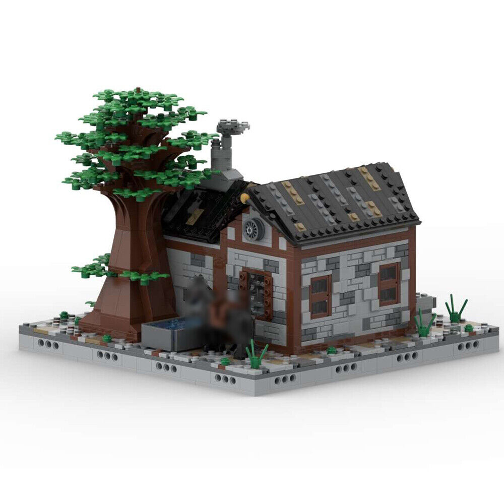 MOC-76414 Medieval Store Modular Building 1694 Parts for Your Medieval Castle-ZITIANYOUBUILD