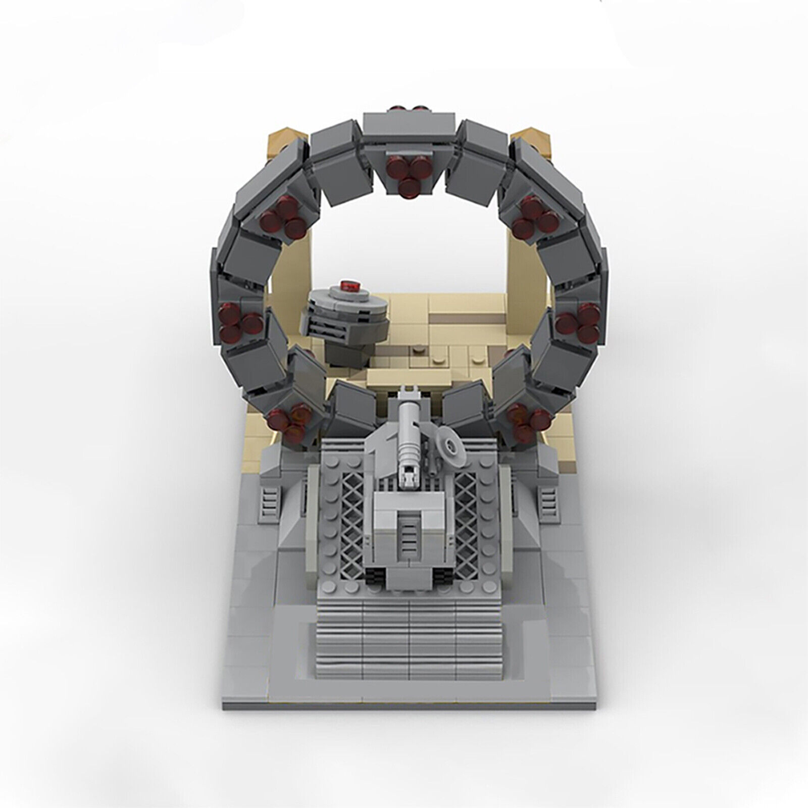 Custom MOC: C3918 Movie Gate Model 571 Parts from Film Gift for Christmas-ZITIANYOUBUILD
