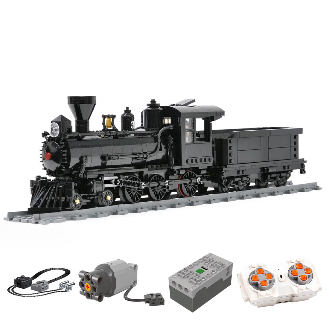 Custom MOC-130550 Rail Transit Trains Model 952 Parts Toys Gift for Christmas-ZITIANYOUBUILD