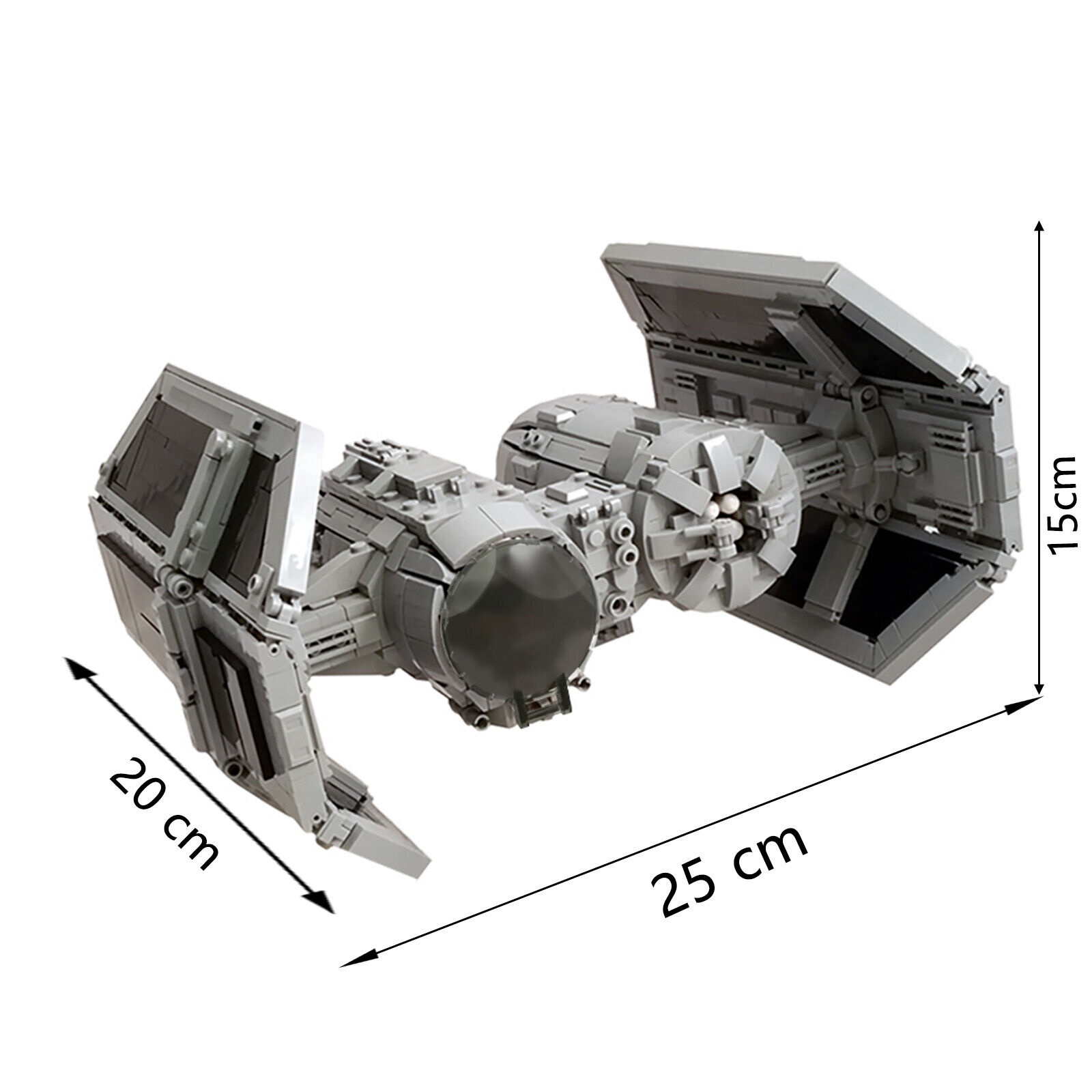 MOC-13952 TIE Bomber - Perfect Minifig Scale from Film about Star 1494 Pieces-ZITIANYOUBUILD