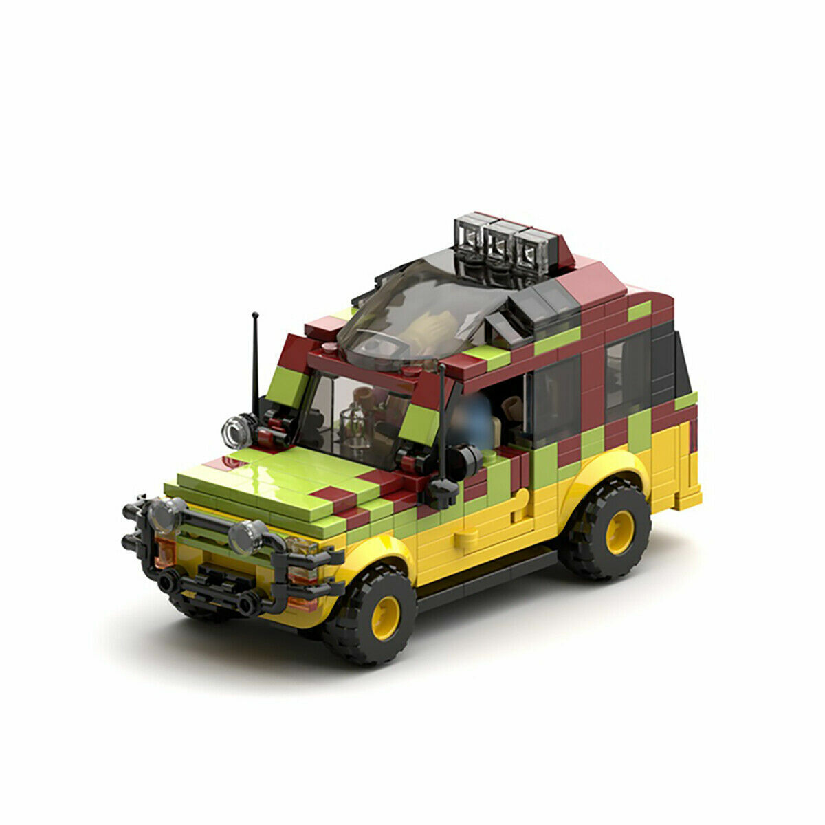 ZITIANYOUBUILD Custom MOC: C3929 Tour Vehicle Cars Model Parts Toys for Kids-ZITIANYOUBUILD