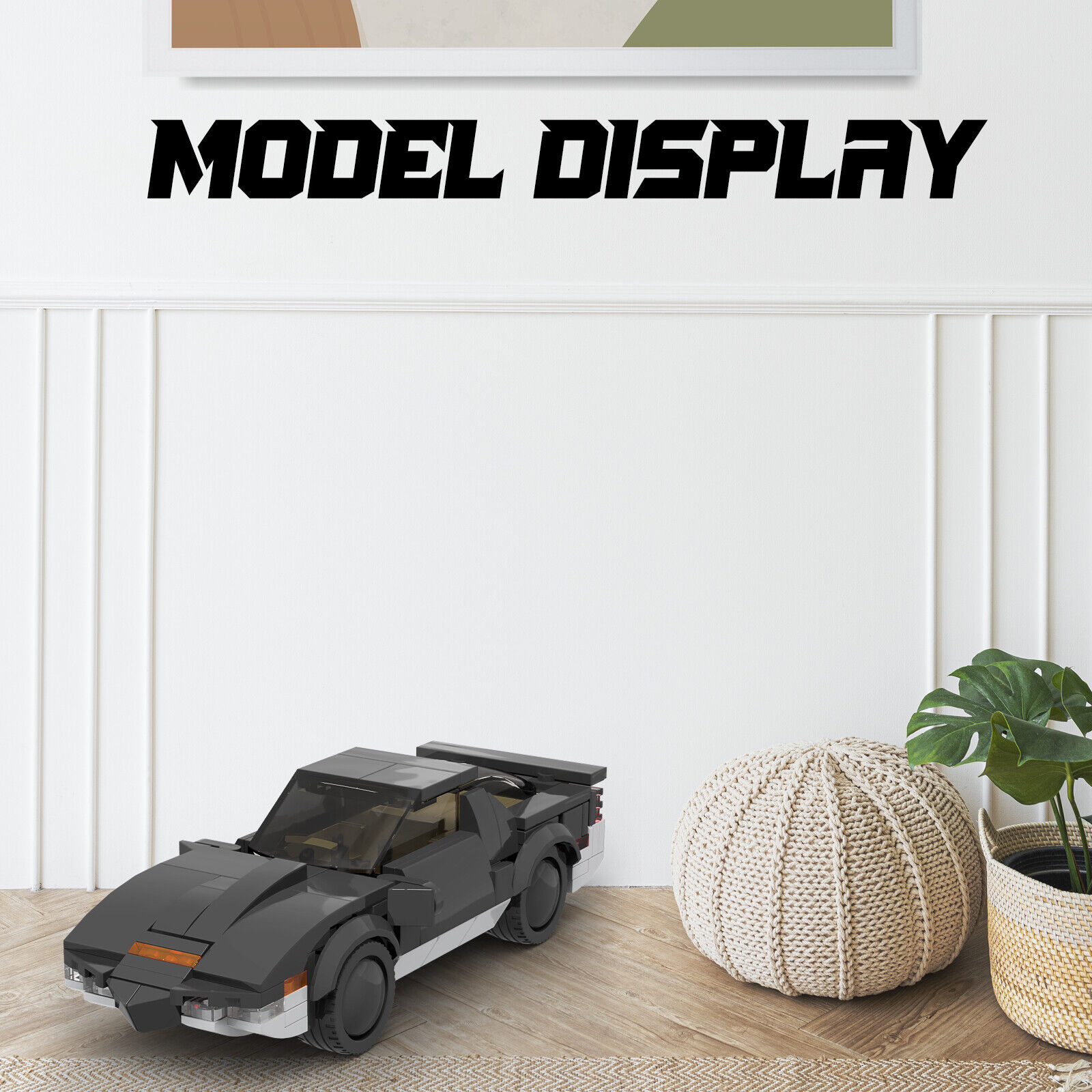 C7226 KITT Knight Industries Two Thousand Vehicle KARR Cars Sets Creative Toys-ZITIANYOUBUILD