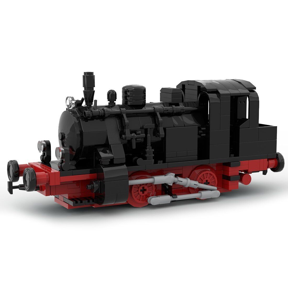 Custom moc-45256 Retro Small Steam Locomotive 431 Parts Kids Gift for Christmas-ZITIANYOUBUILD