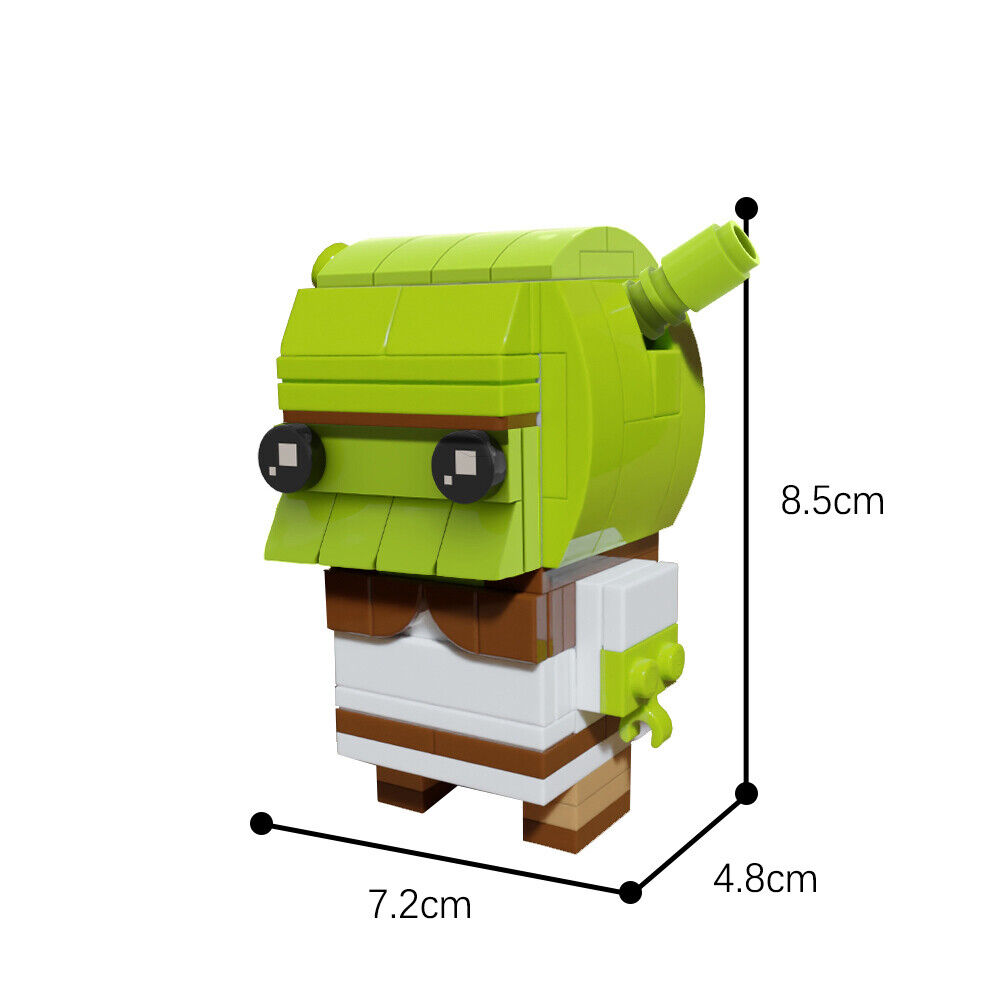 Custom MOC: C7679 Monster Model 128 Parts & Packs from Film Gift for Christmas-ZITIANYOUBUILD