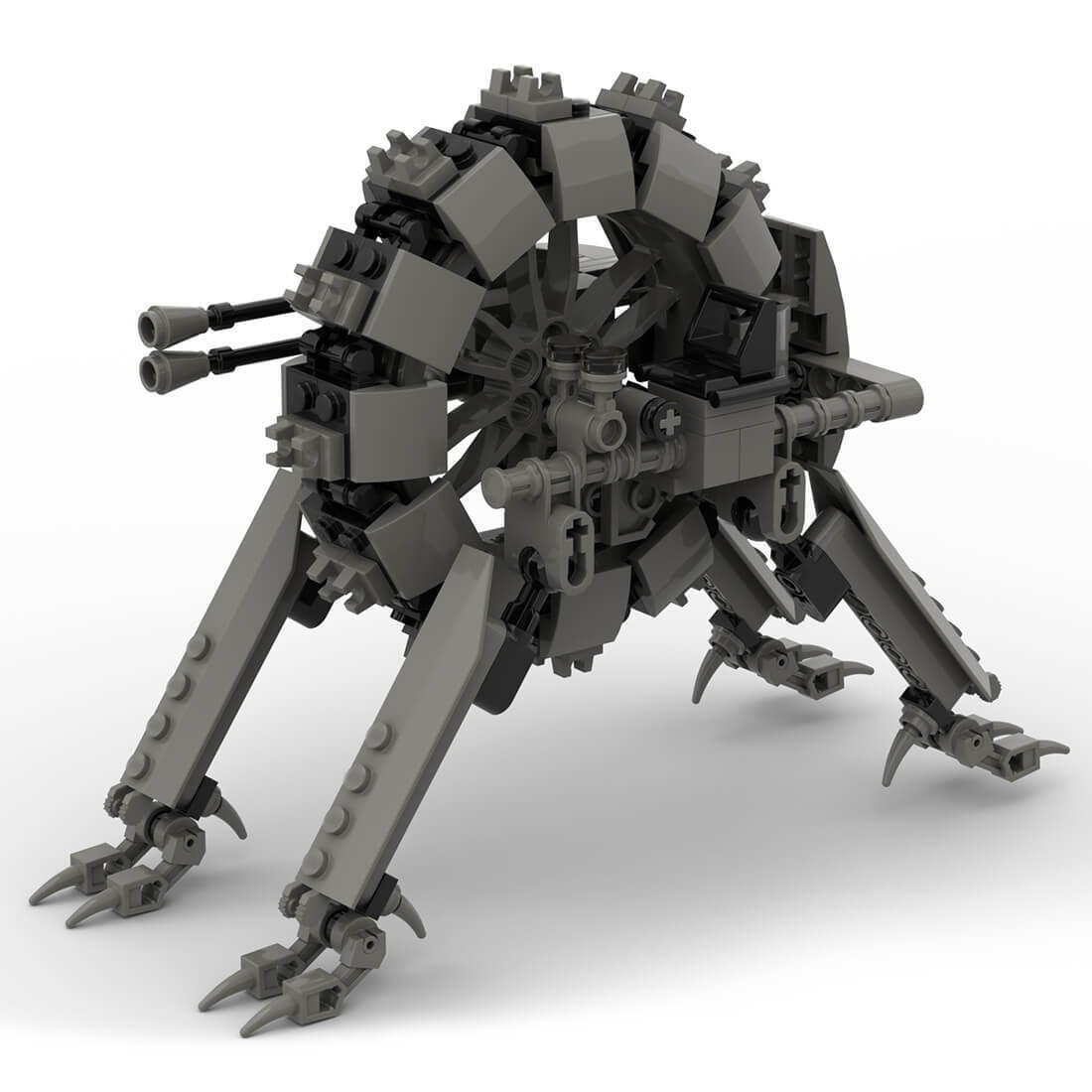 Custom MOC-103635 Tsmeu-6 personal wheel bike Technology Warship 276 Parts-ZITIANYOUBUILD