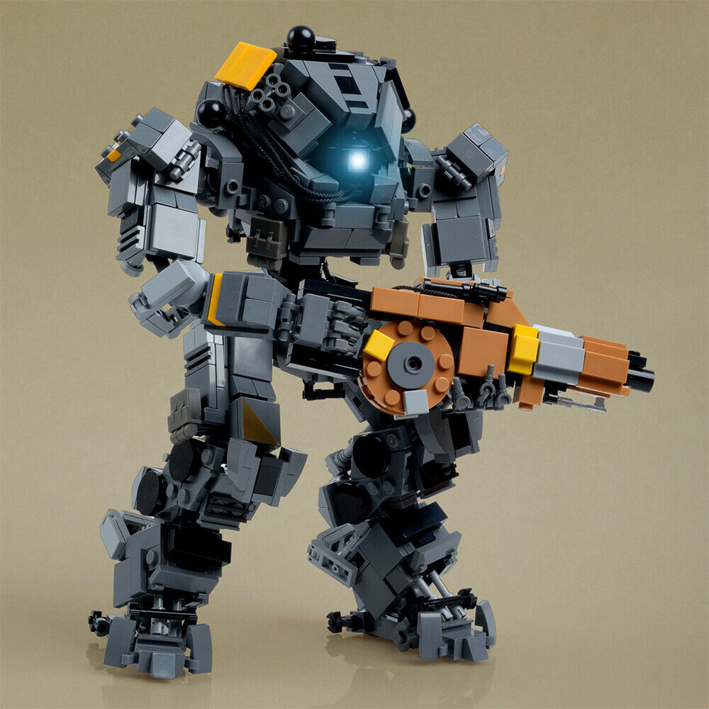 C9352 Ion-class Robot with Splitter Rifle 888 Parts from Shooting Game-ZITIANYOUBUILD