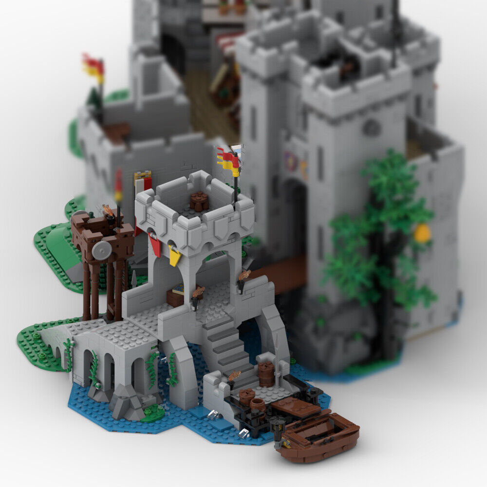 MOC-139136 Medieval Bridge Expansion for Castle (10305) Building Set 604 Parts-ZITIANYOUBUILD