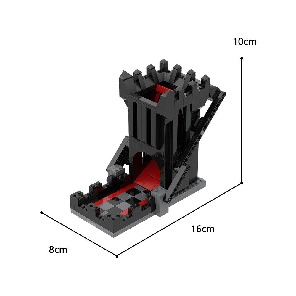 Custom MOC: C9054 Self-Loading Dice Tower Model 316 Parts from Game-ZITIANYOUBUILD