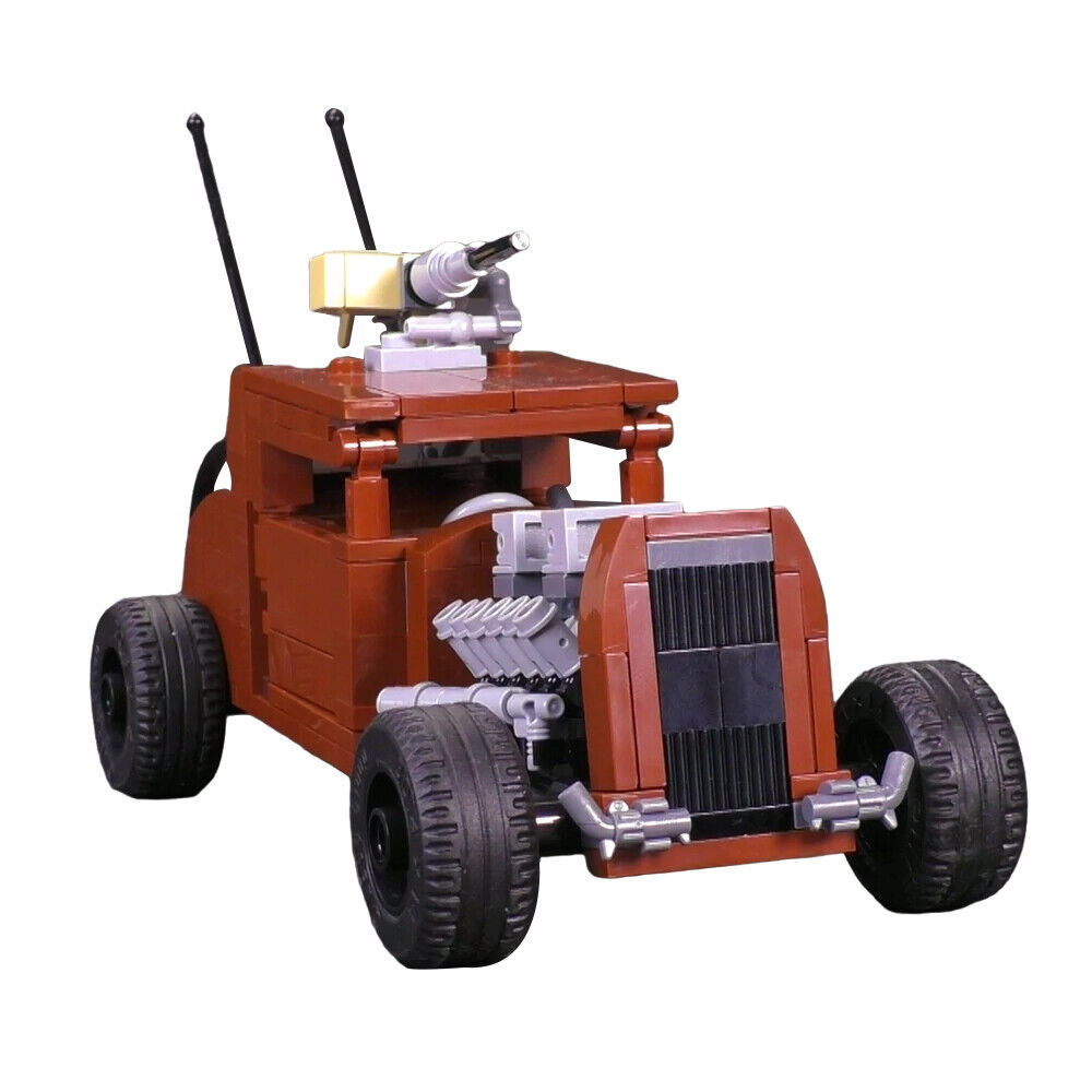 Custom MOC: C7738 Nux Cars 2 Packs Model 701 Parts Gift for Christmas-ZITIANYOUBUILD