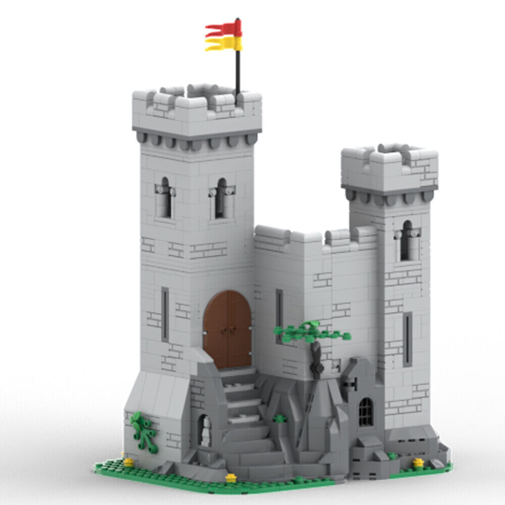 MOC-127098 1120 Parts Fortified Outpost Extension for Set 10305 Castle Set-ZITIANYOUBUILD