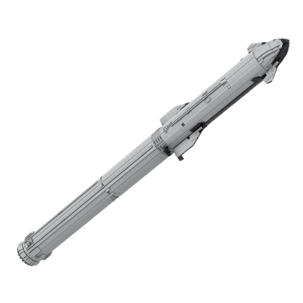 ZITIANYOUBUILD Custom MOC: C7766 S-p--a-ce-X Starship & Super Heavy 3135 Parts-ZITIANYOUBUILD