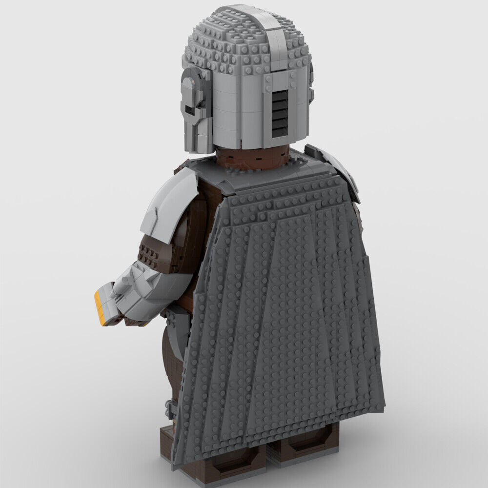 MOC-102953 The Mandal0rian Mega Figure Beskar Armor Version 2174 Parts-ZITIANYOUBUILD