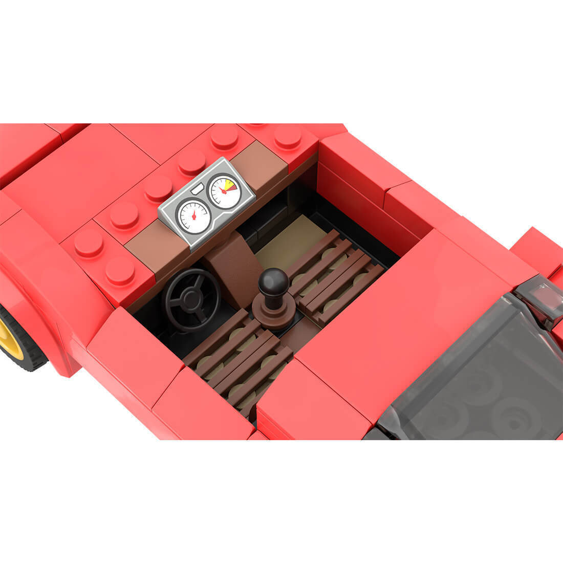 Custom MOC-120789 Sports Car Model 263 Parts Building Toys Gift for Christmas-ZITIANYOUBUILD
