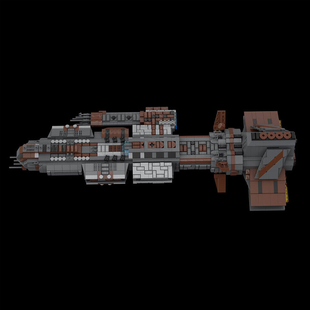 MOC-126952 Battleship Most Advanced Class of Warships ever Created 1835 Parts-ZITIANYOUBUILD