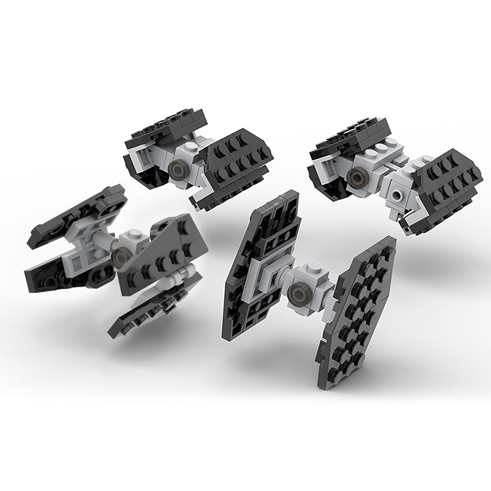 C6204 Micro Imperial Fighters Bomber and Advanced Fighters 139 Parts from Film-ZITIANYOUBUILD