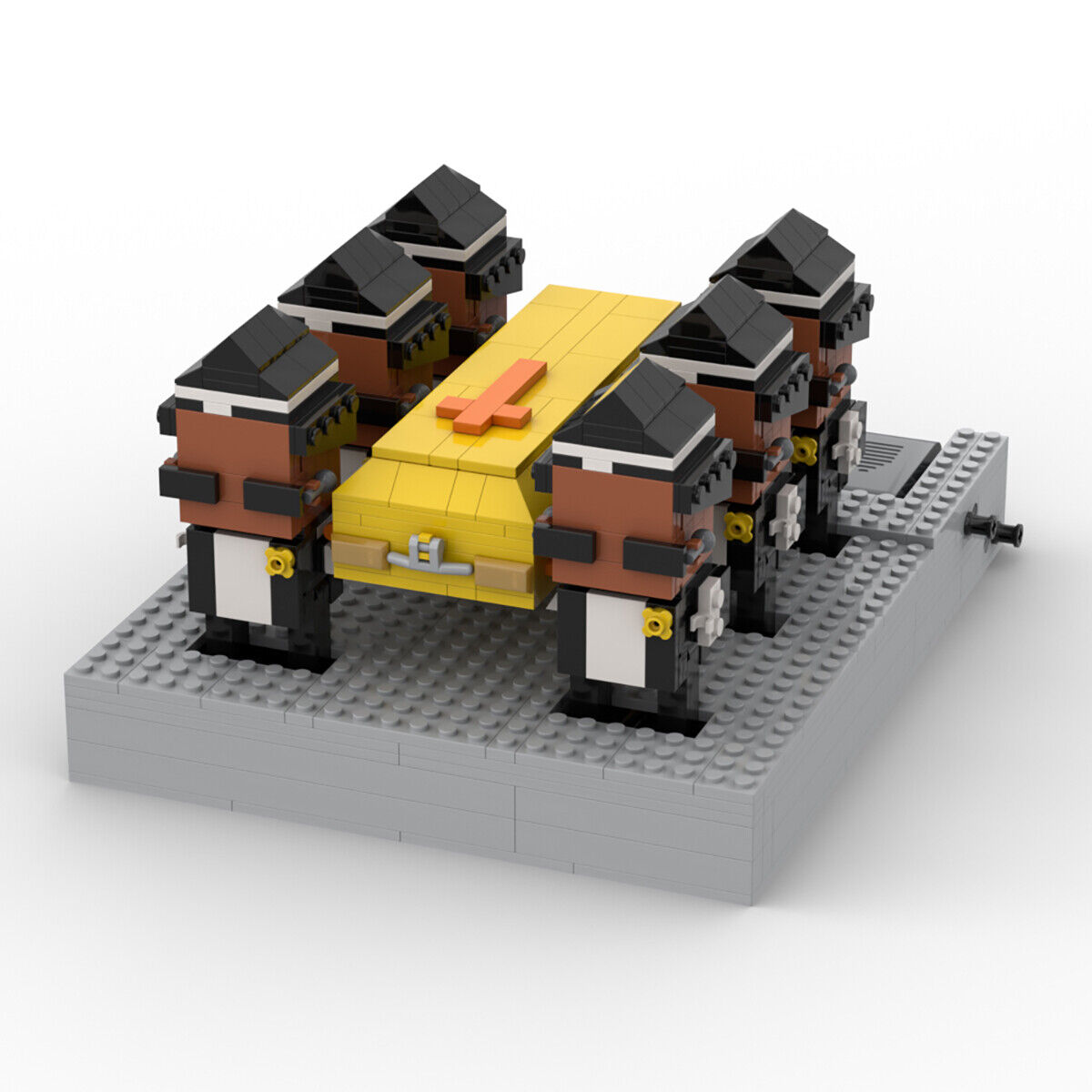 Custom MOC: C4244 Toys Model with Power Functions 880 Parts Gift for Christmas-ZITIANYOUBUILD
