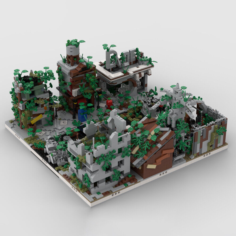 Module Out Building Pace MOC-32889 Modular Building: Ruined City with 9 Different Modules 3645 ...