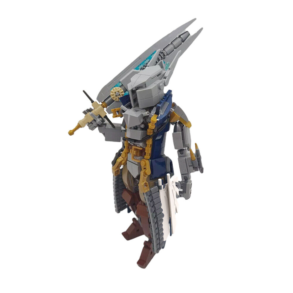Custom MOC: C9099 The G_u-a-r-d-i-a-n Mech with Claymore 401 Parts-ZITIANYOUBUILD