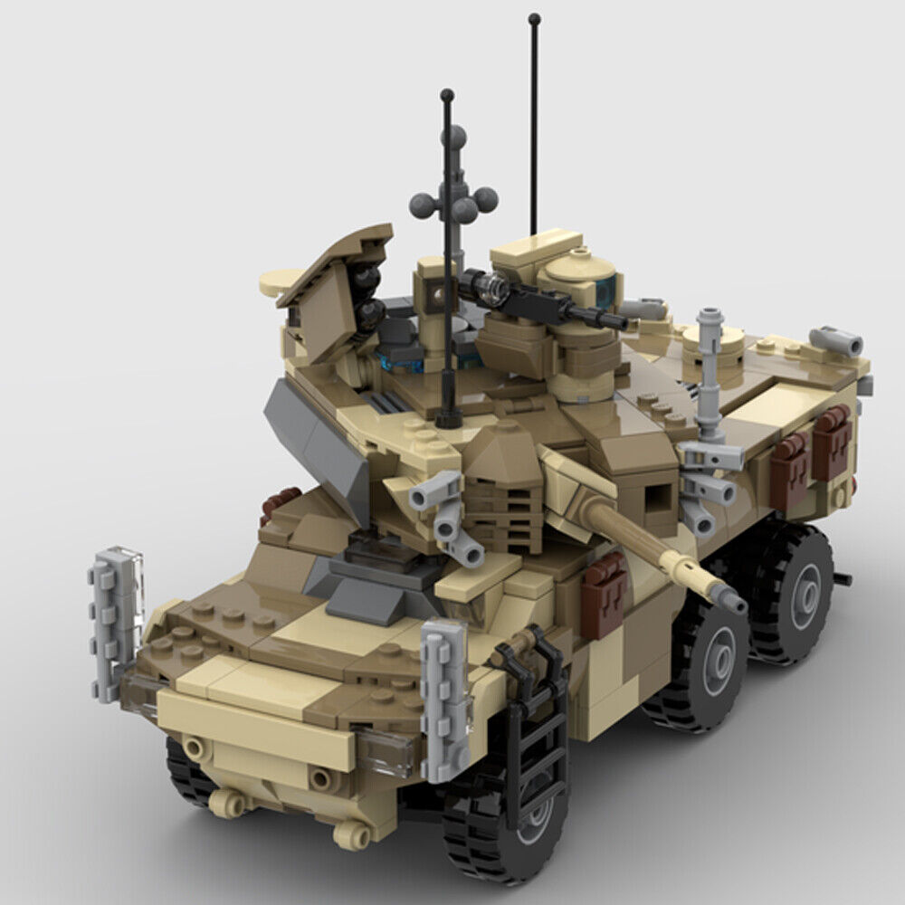 MOC-149815 Armoured Reconnaissance Vehicle 1/35 Scale Building Toys 904 Parts-ZITIANYOUBUILD