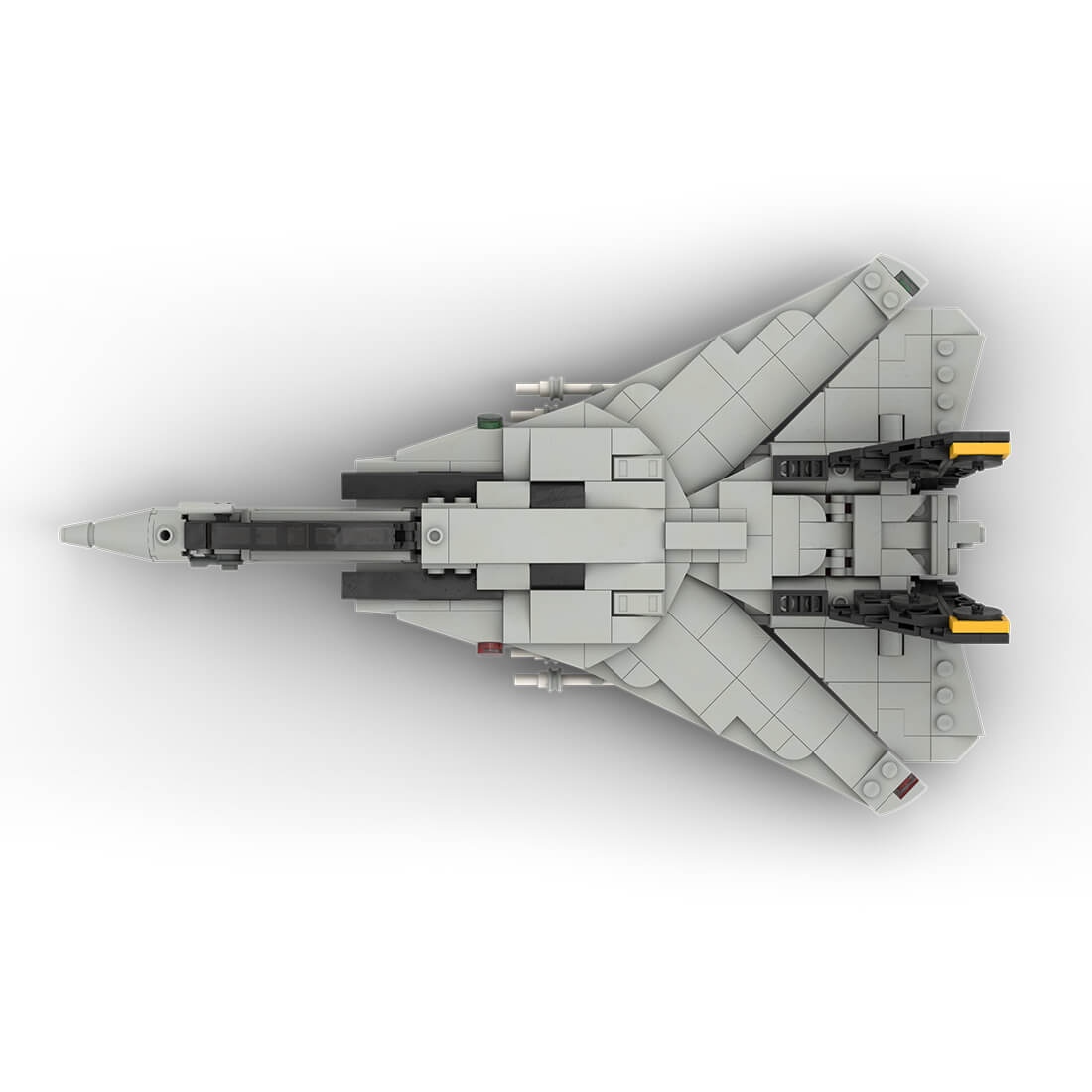 Custom MOC-148537 F-14 Military Aircraft Model 462 Parts Kids Gift for Christmas-ZITIANYOUBUILD