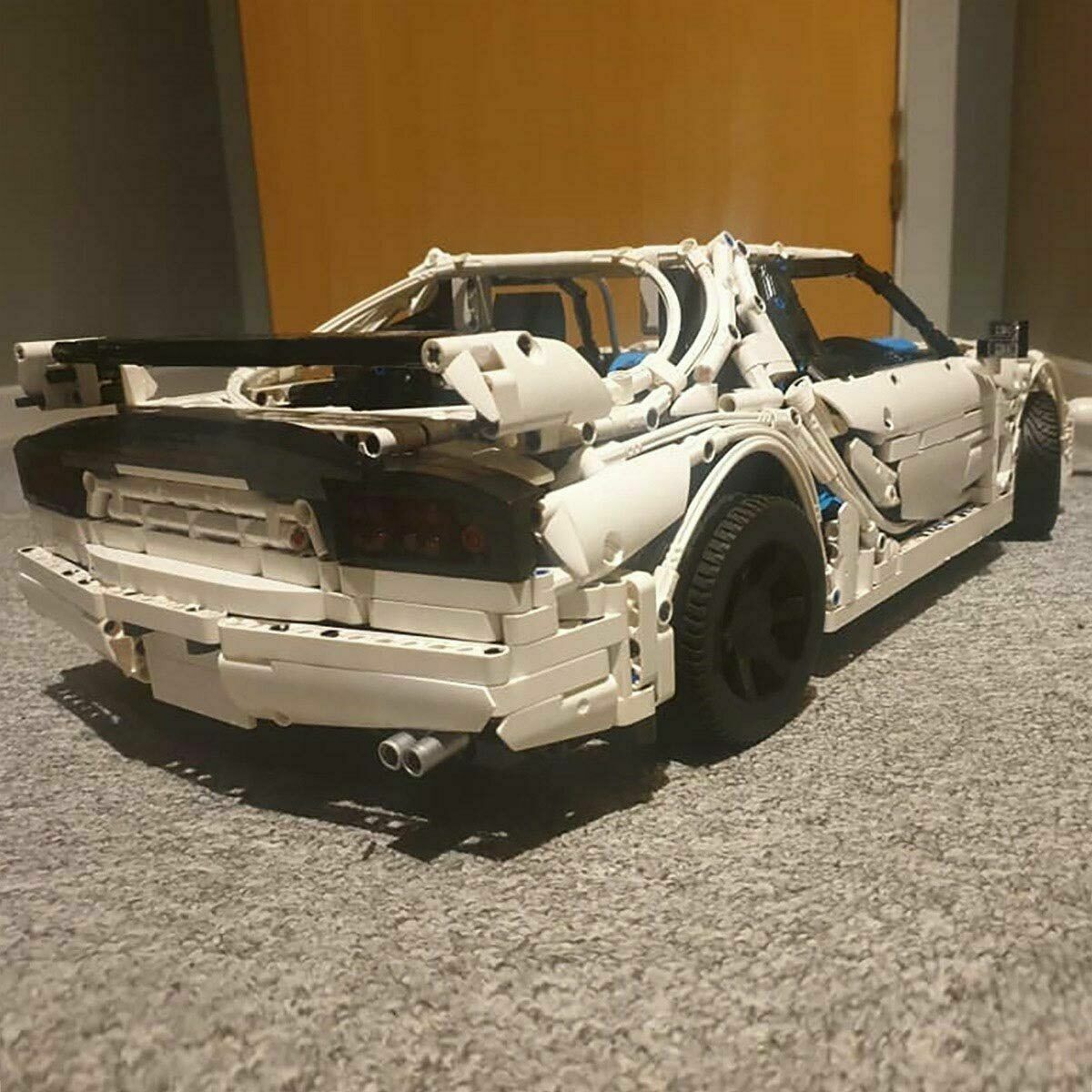 Custom MOC: MOC-40109 RX7 FD Sports Car with Full Interior Gift for Christmas-ZITIANYOUBUILD