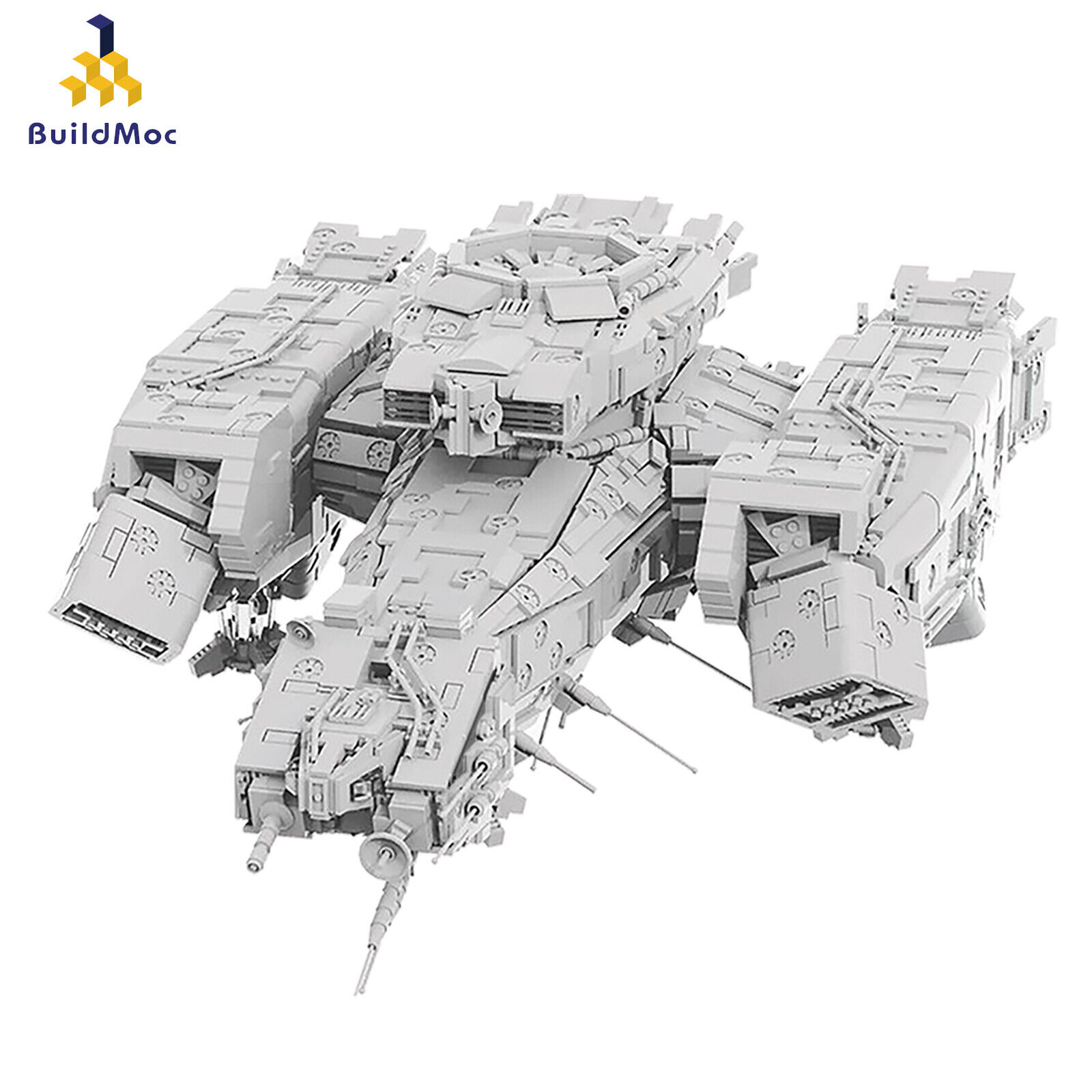 C5197 Commercial Spacecraft Spaceship from the Movie 9233 Parts Creative Toys-ZITIANYOUBUILD